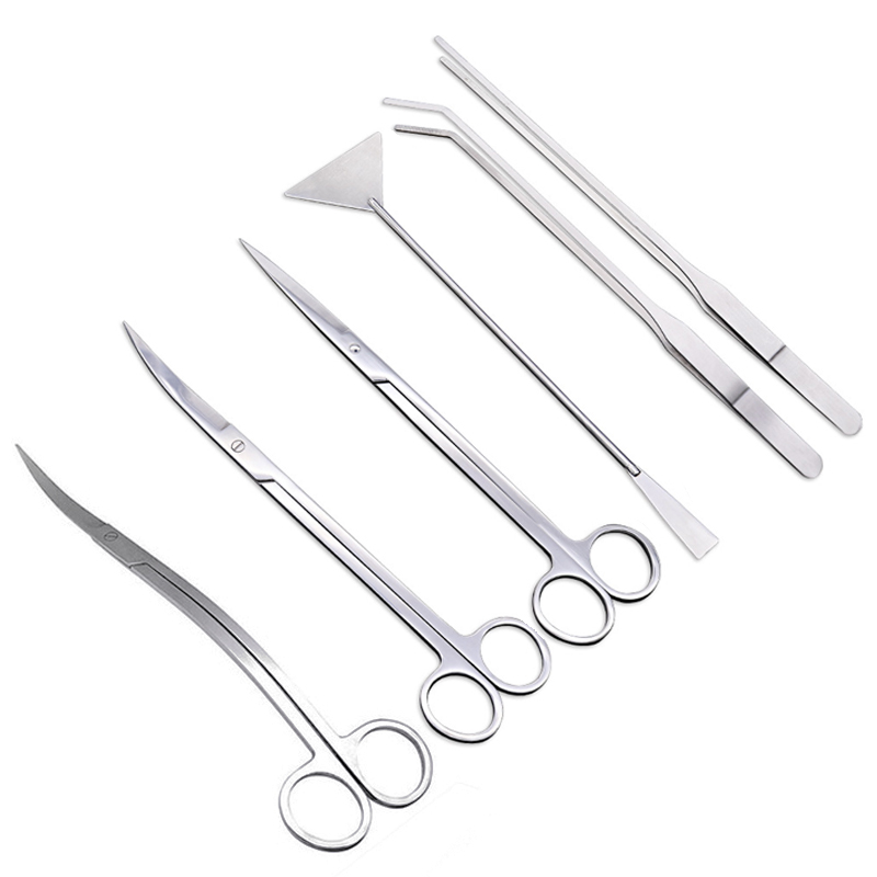 Planted Aquarium Cleaning - Aquarium Scissors Tweezers Tool Fish Tank