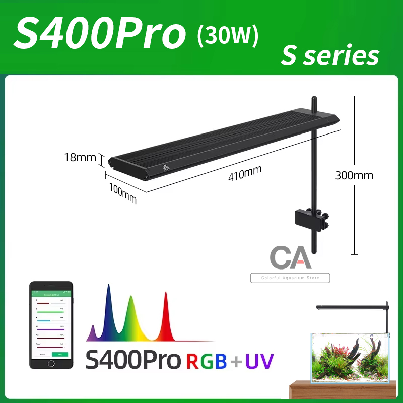 WEEK AQUA S Series RGB+UV Full - Aquarium Plants Live review and price