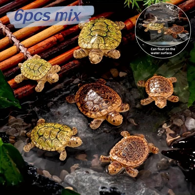 6 Mini Turtle Statues for Aqua - Aquarium Moss review and price