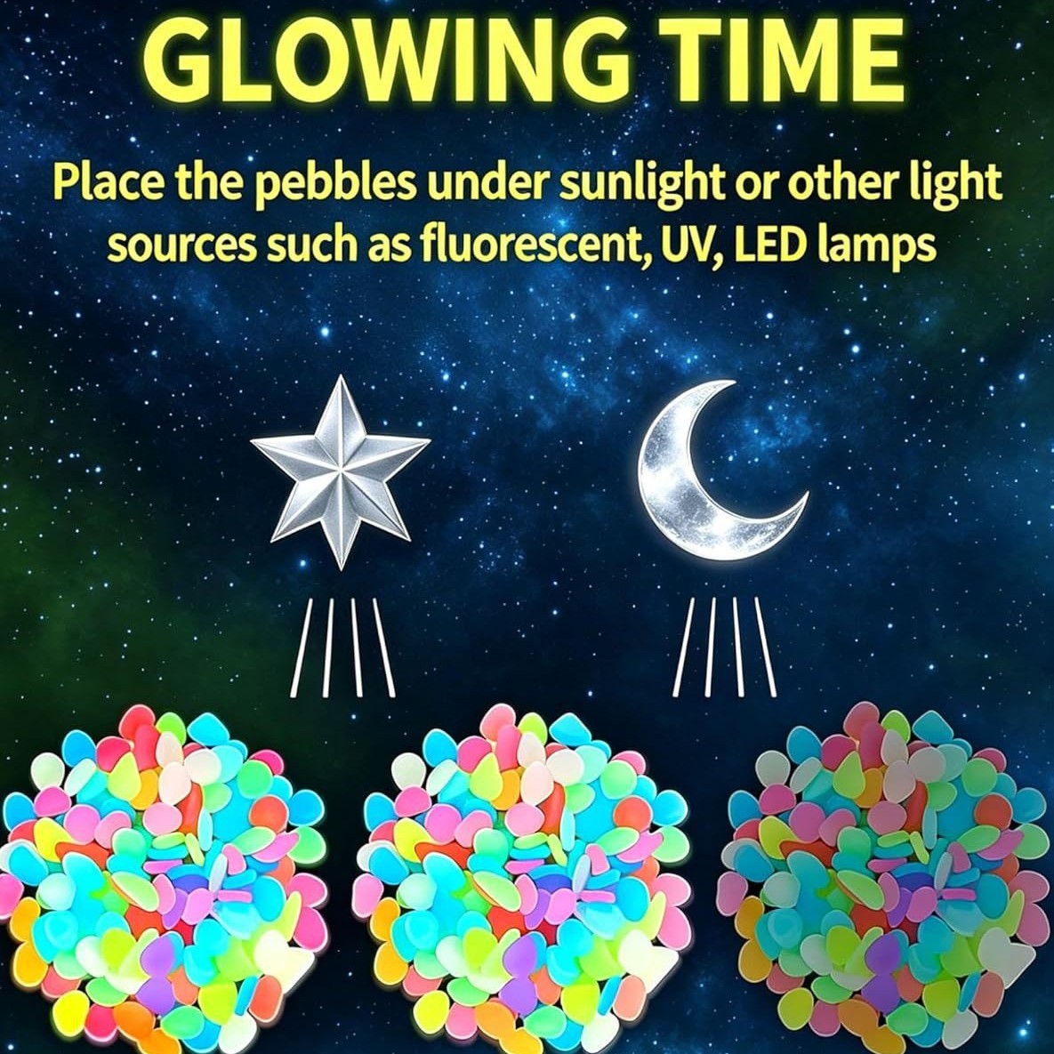 Colorful Glow In The Dark Lumi - Plant Aquarium Pot review and price