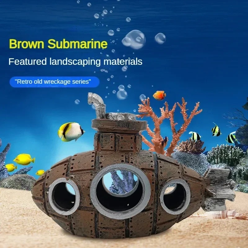 Resin Submarine Ornaments Aqua - Aquarium Plants Live review and price