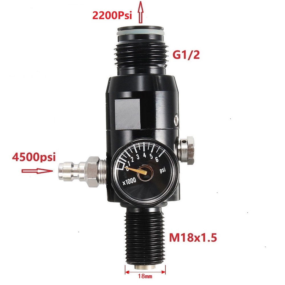 Regulator Valve 5/8-18UNF or M - Aquarium Liquid Carbon review and price