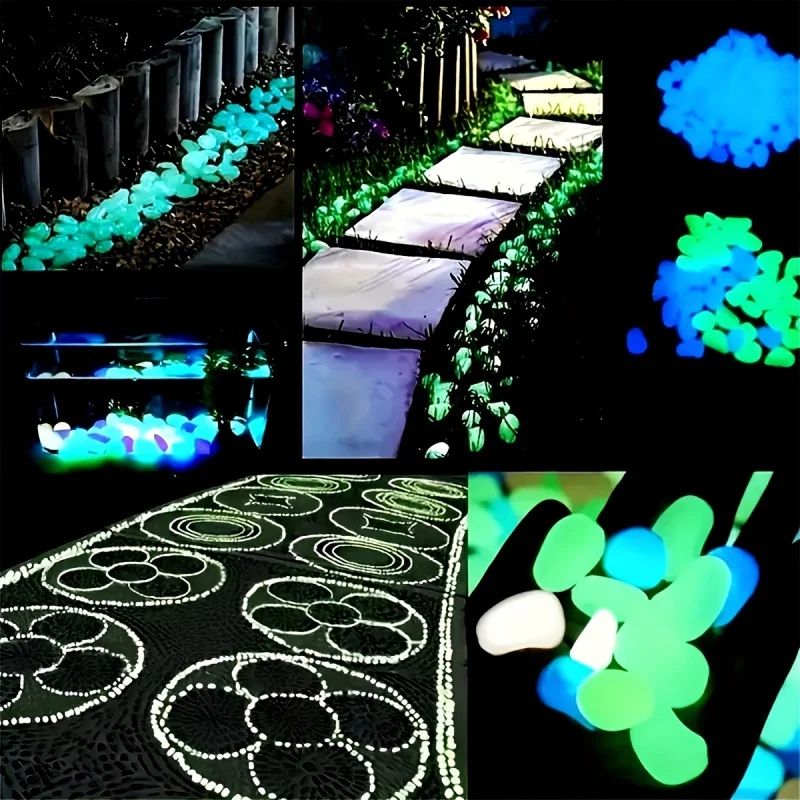 100pcs Resin Luminous Stones G - Plant Aquarium Pot review and price