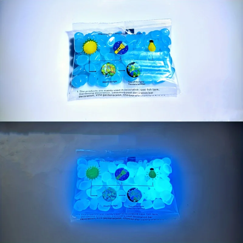100pcs Resin Luminous Stones G - Plant Aquarium Pot review and price